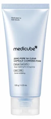 Zdjęcie produktu dla Medicube Zero Pore SA Clear Capsule – Pianka do mycia twarzy, 120g