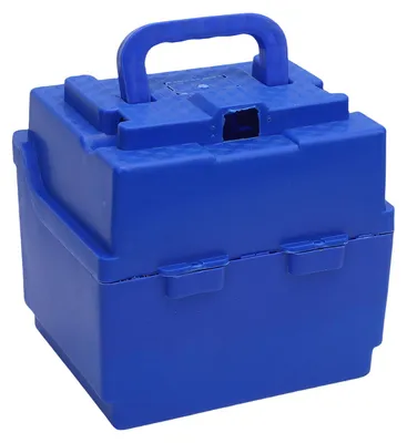 Produktbild von Go-Kart-Batteriebox mit Griff, 7,87 x 6,30 x 5,71 Zoll, Ersatz-Batterieaufbewahrungsbox für KD 110cc 150cc 250cc ATV