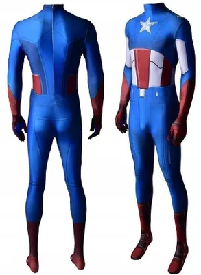 Produktbild von Hopki Kapitän Superhelden Cosplay Skin Kostüm für Festivals