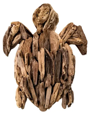Produktbild von Wanddekoration Schildkröte aus Treibholz, 50 cm