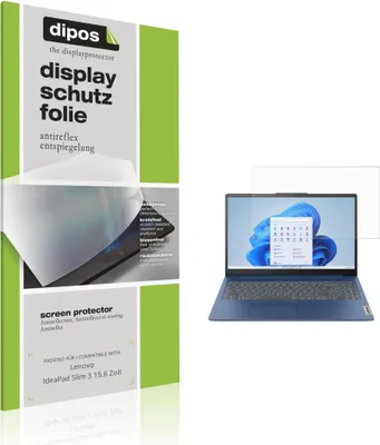 Image de 2x Film de protection d'écran pour Lenovo IdeaPad Slim 3 15.6 Zoll protecteur antireflet dipos