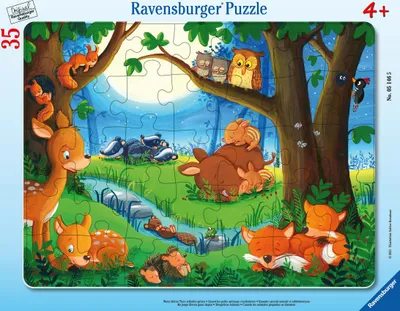 Obrázek produktu pro Ravensburger 05146, 35 kusů, Kreslené filmy, 4 rok/roky