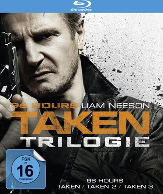 Produktbild von 96 Hours - Taken (Trilogie) [Blu-ray] Neu