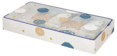 Zdjęcie produktu dla Pojemniki do przechowywania pod łóżkiem z pokrywami i kółkami
