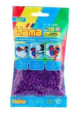Produktbild von Hama-Perlen Lila 1000Stück, 1Beutel