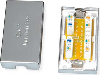 Produktbild von ROLINE Junction Box Cat.6 (Class E), STP