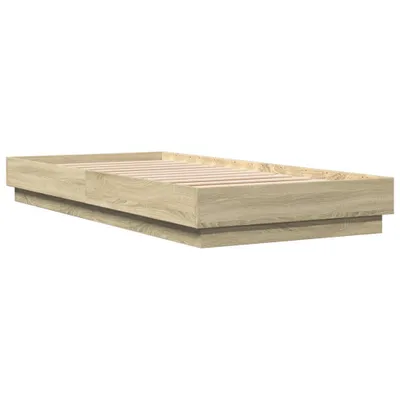 Obrázek produktu pro Rám postele bez matrace dub sonoma 90 x 200 cm kompozitní dřevo