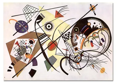 Image de Giallobus - - Vassily Kandinsky - 70L x 50l cm - Tableau - Verre acrylique