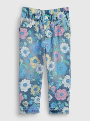 Produktbild von GAP Mom Floral Kinderjeans 559166-00__18-24M