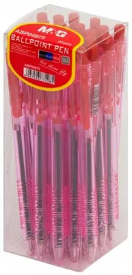 Produktbild von M&G Cristal Automatik Kugelschreiber Rot