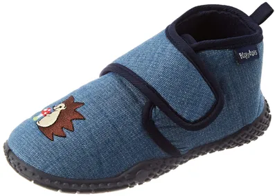 Produktbild von PLAYSHOES Igel, Geschlossene Pantoffel, Unisex, Kind, Blau, Abbildung, 20/21