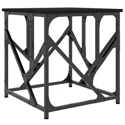 Produktbild von vidaXL Couchtisch Schwarz 45x45x47,5 cm Holzwerkstoff