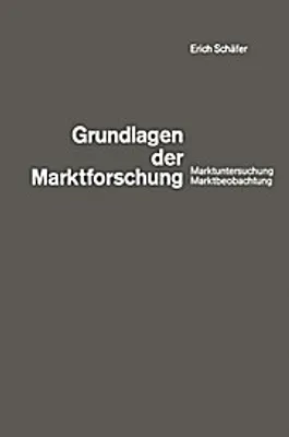Produktbild von Grundlagen der Marktforschung