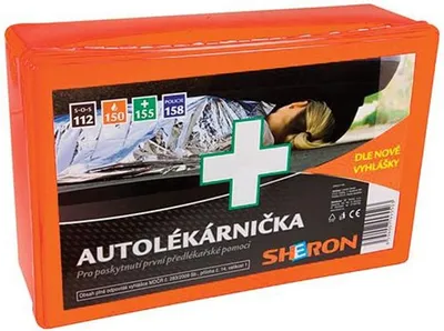 Zdjęcie produktu dla Apteka samochodowa Sheron, plastik, SK