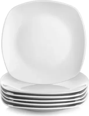 Image de Service de table Dynastic – 6 pièces – 6 personnes – Noir – Céramique – Assiettes plates et assiettes creuses