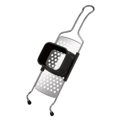 A kitchen utensil for making spätzle, shown against a white background.