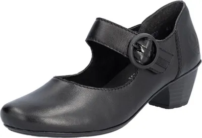 Produktbild von Rieker Damen Ballerinas 41756-00 schwarz Gr. 42