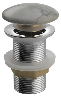 Produktbild von DALMA Ablaufgarnitur 5/4“ click-clack, Grigio