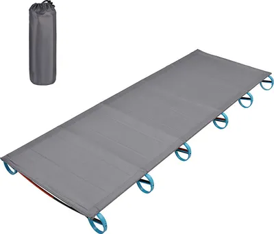Zdjęcie produktu dla Przenośne łóżko kempingowe na świeżym powietrzu z stopu aluminium Traval Cot – ultralekkie łóżko namiotowe do wspinaczki górskiej