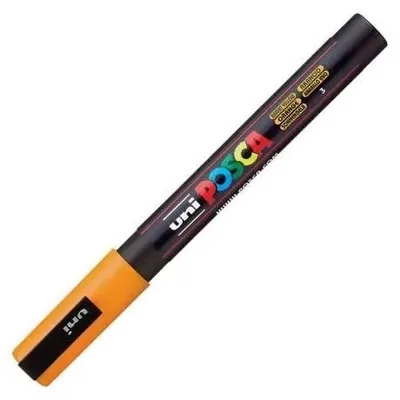 Obrázek produktu pro Posca unikátní popisovač PC-3M 0,9-1,3 mm pomerančový