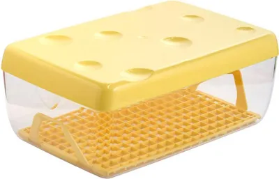 Immagine prodotto di Snips 021396 recipiente per cibo Rettangolare Scatola 3 L Trasparente, Giallo 1 pz