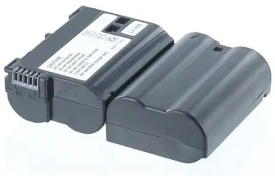 Produktbild von Akku für Nikon D750 Li-Ion 7 Volt 1600 mAh schwarz.