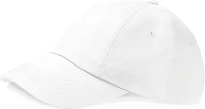 Image de Beechfield B58 | Low Profile Heavy Coton Drill Cap / Casquette / Bonnet / Chapeau - Couleur : Blanc - Taille : One Size