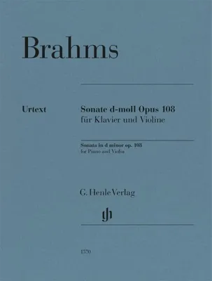 Immagine prodotto di Johannes Brahms - Violinsonate d-moll op. 108