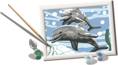 Immagine prodotto di Ravensburger 235278 CreArt Delfini felici