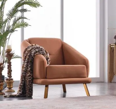 Produktbild von Wohnzimmer Couchgarnitur Sessel Dreistzer Komplettes Möbel Set Design 3+1
