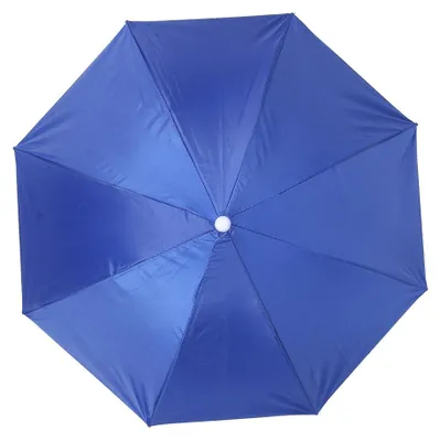 Obrázok produktu pre 65 cm, ochrana pred slnkom, vetruodolný, slnečník na hlavu, skladací dáždnik (kráľovská modrá)
