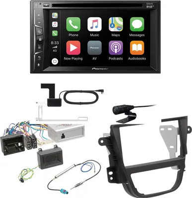 Produktbild von Pioneer AVH-Z3200DAB USB MP3 Bluetooth CarPlay DAB+ Einbauset für Opel Mokka A