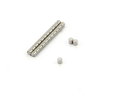 Neodymium Magnet N35, 2x2 mm, 0,13 kg Zugkraft, 50 Stück