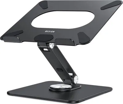 Produktbild von Famanu Laptopständer 360 Grad drehbar - ergonomisch - schwarz