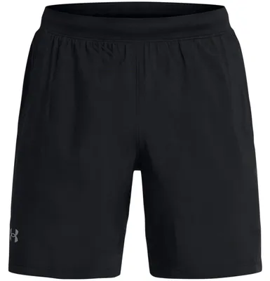 Image de Under Armour - Short de course « Launch » pour homme GT13371 (S) (noir)