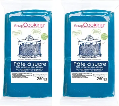Produktbild von Dunkelblauer Fondant 500 g