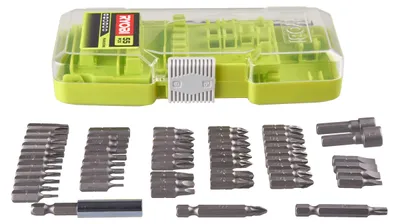 Produktbild von RYOBI 55-teiliges Schraubendreher-Bit-Set RAK55DK