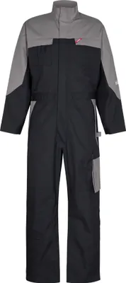 Produktbild von F. Engel Safety+ Multinorm Overall, Schwarz/Grau, Gr. M