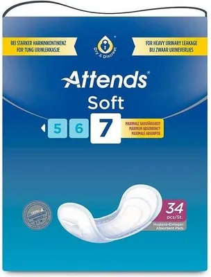 Image de Attends Soft 7 - 4 paquets de 34 protections