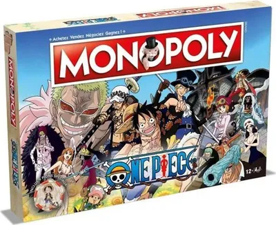 Productafbeelding van Monopoly One Piece, Franse versie, gezelschapsspel, familiespel, strategisch spel