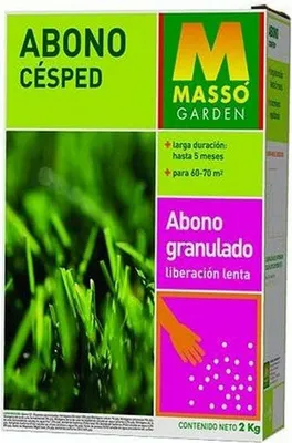 Obrázok produktu pre Neorganické hnojivo Massó Granule Grass 2 Kg 2 L