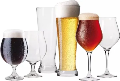 Obrázek produktu pro KROSNO Brewery Souprava pro milovníky piva, Sada 6, 500 ml a 420 ml