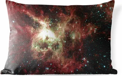 Produktbild von MuchoWow® Outdoor Kissen - Tarantelnebel - 60x40 cm - Wetterfest - Lounge Kissen - Zierkissen - Kissen für Innenräume
