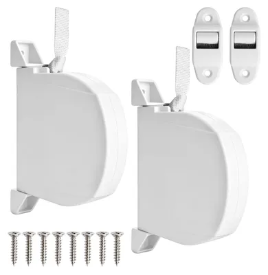 Obrázok produktu pre Sada rolloových remeňov, biela, 5 m x 14 mm, 2 kusy, určené pre rolety