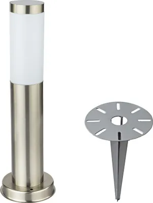Produktbild von LED Stehlampe, Edelstahl silber, Erdspieß