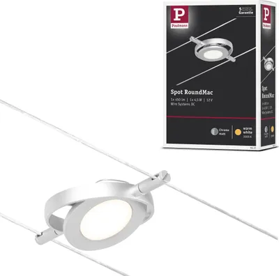 Produktbild von Paulmann CorDuo LED Seilsystem RoundMac Einzelspot