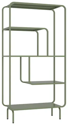 Produktbild von Metall-Design-Konsole in Khakigrün CAPUCINE