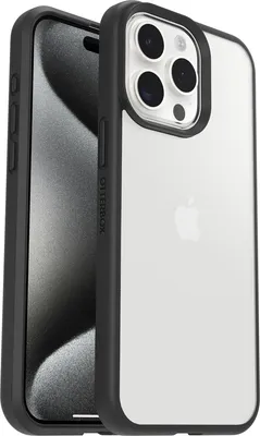 Produktbild von OtterBox React iPhone 15 Pro Max - clear/black