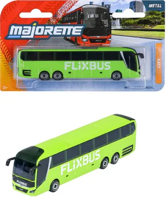 Produktbild von Majorette 8503002002Q01 - MAN Lion´s Coach L Bus - Flixbus -