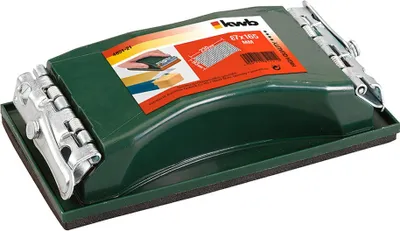 Produktbild von kwb 485121, Flexibel, Handschleifer, Grün, Klemme, 230 x 93 mm, Kunststoff